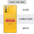 NFL Kansas City Chiefs Yellow Performance Series Galaxy Note20 5G Skin